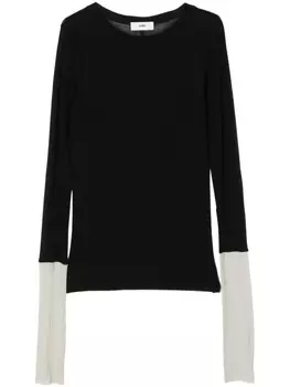 Топ с длинными рукавами Muller Of Yoshiokubo, черный