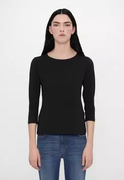 Топ с длинными рукавами MULTIA WEEKEND MaxMara, черный