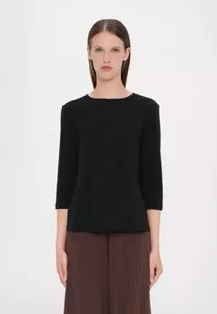 Топ с длинными рукавами MULTIA WEEKEND MaxMara, черный