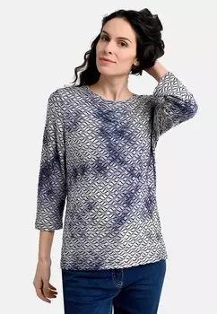 Топ с длинными рукавами MUSTER Bicalla, синий