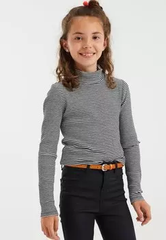 Топ с длинными рукавами Myla Ribipe WE Fashion, белый