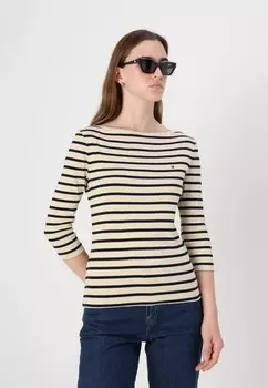Топ с длинными рукавами NEW CODY SLIM BOAT Tommy Hilfiger, молочный