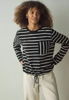 Топ с длинными рукавами Next, черный