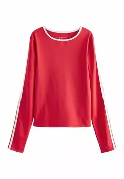 Топ с длинными рукавами Next, красный