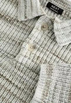 Топ с длинными рукавами Next, кремовый