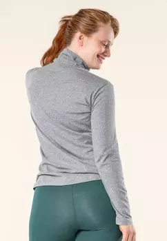 Топ с длинными рукавами NIA Living Crafts, серый