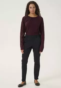 Топ с длинными рукавами NICOLE Culture, бордовый