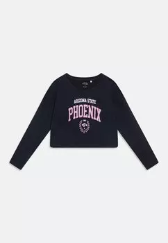 Топ с длинными рукавами NKFVILMA CROP Name it, цвет dark sapphire