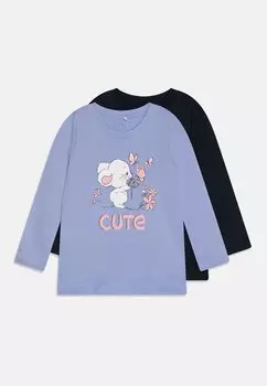 Топ с длинными рукавами NMFVIOLET 2 PACK Name it, цвет purple