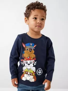 Топ с длинными рукавами NMMJUSUL PAWPATROL UNISEX Name it, цвет dark sapphire