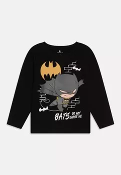 Топ с длинными рукавами NMMSEPPEL BATMAN Name it, черный
