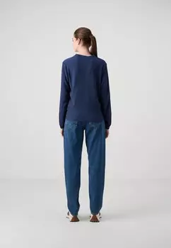 Топ с длинными рукавами OLMNANCY ONLY MATERNITY, светло-голубой