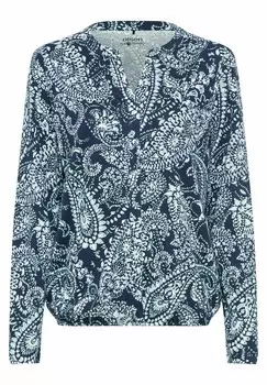 Топ с длинными рукавами Olsen, темно-синий