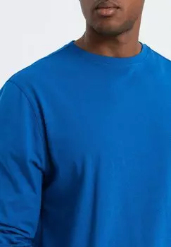 Топ с длинными рукавами Ombre, синий