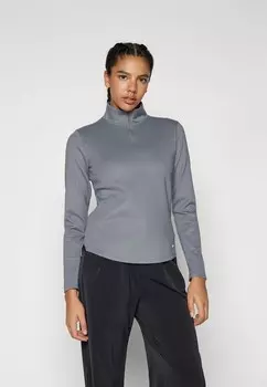 Топ с длинными рукавами ONE HALF ZIP Nike Performance, серый