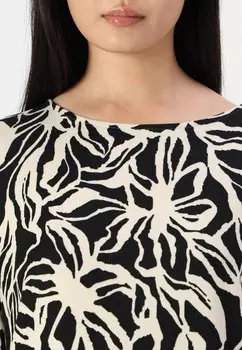 Топ с длинными рукавами ONLMARIA BOAT NECK ONLY, черный