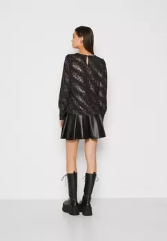 Топ с длинными рукавами ONLPELLA FOIL PUFF ONLY, черный