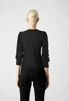 Топ с длинными рукавами ONLSANDRA PUFF ONLY, черный