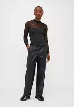 Топ с длинными рукавами ONLSIA HIGHNECK HEART ONLY Petite, черный