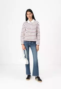 Топ с длинными рукавами ONLSIRA ONLY, бордовый