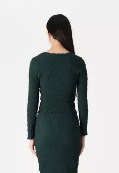 Топ с длинными рукавами ONLVELLA ONLY, темно-зеленый