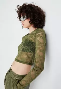 Топ с длинными рукавами ONLVENEZIA ONLY, хаки