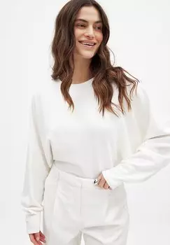 Топ с длинными рукавами OPEN BACK - Body NA-KD, белый