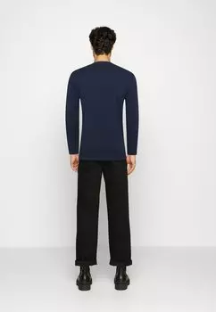 Топ с длинными рукавами Original Basic Pepe Jeans, тёмно-синий