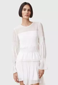 Топ с длинными рукавами PAMELA AllSaints, белый