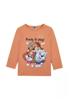 Топ с длинными рукавами PAW PATROL Paw Patrol, оранжевый