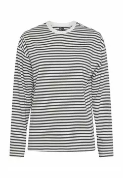 Топ с длинными рукавами PCSADIE NOOS Pieces, белый