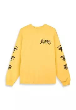 Топ с длинными рукавами PEACE Grimey, желтый