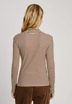 Топ с длинными рукавами Pepe Jeans, кремовый