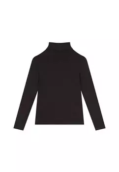 Топ с длинными рукавами Petit Bateau, темно-серый