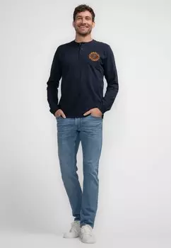 Топ с длинными рукавами Petrol Industries, синий