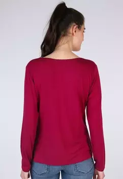 Топ с длинными рукавами PHILIA Sorgenfri Sylt, фиолетовый