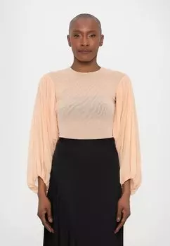 Топ с длинными рукавами Philosophy di Lorenzo Serafini, розовый