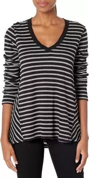 Топ с длинными рукавами Phoebe Michael Stars, черный