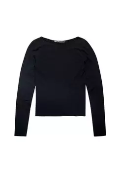 Топ с длинными рукавами PIEDRAS Bimba Y Lola, черный