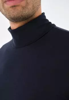 Топ с длинными рукавами Pier One, темно-синий