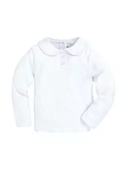 Топ с длинными рукавами PLAIN PETER PAN STANDARD JoJo Maman Bb, белый