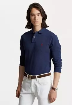 Топ с длинными рукавами Polo Ralph Lauren, темно-синий