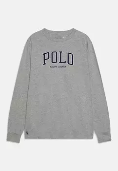 Топ с длинными рукавами Polo Ralph Lauren, серый