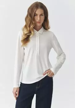 Топ с длинными рукавами Polo shirt TATUUM, кремовый