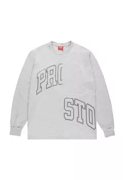 Топ с длинными рукавами PROSTO, серый