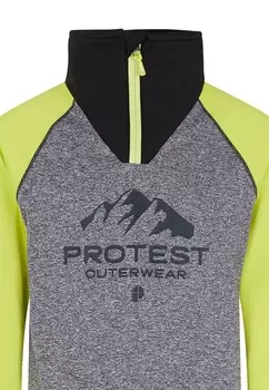 Топ с длинными рукавами Protest, темно-серый