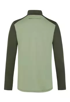 Топ с длинными рукавами Protest, темно-зеленый