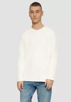 Топ с длинными рукавами QS, молочный