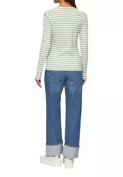 Топ с длинными рукавами QS, зеленый