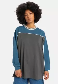 Топ с длинными рукавами Quiksilver, серый